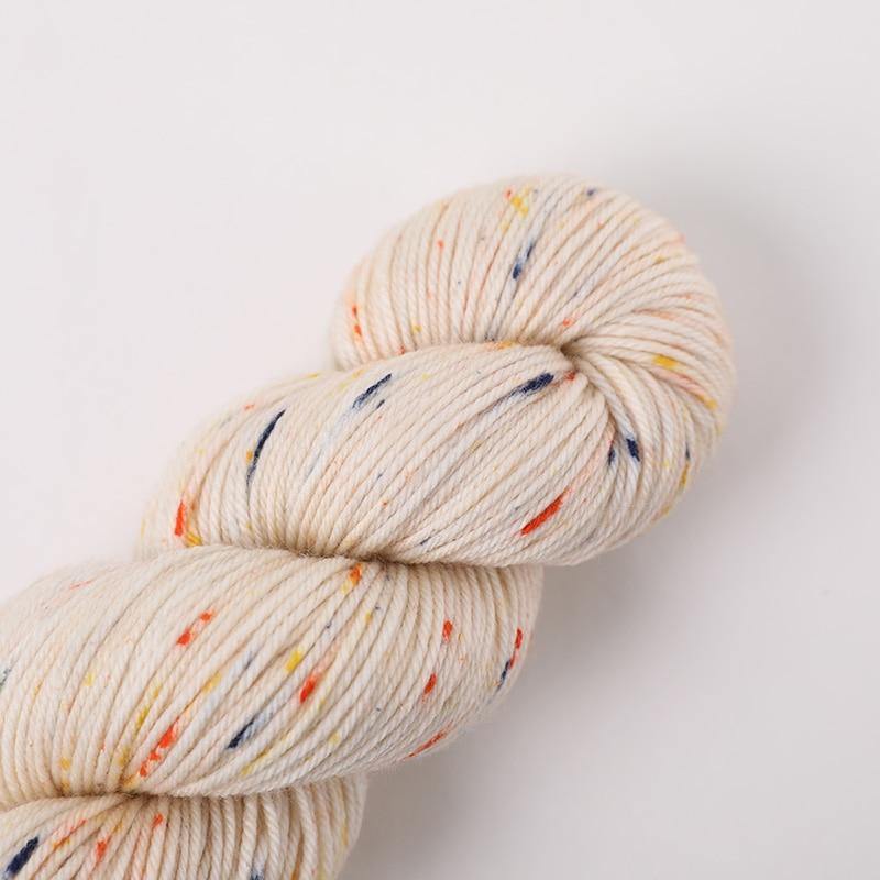 Rainbow 100% Merino Wool Yarn Hank | 100g / Ball - L & M Kee, LLC