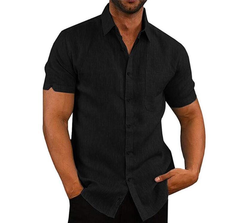 Men's Short Sleeve Shirt with Pockets - L & M Kee, LLC
