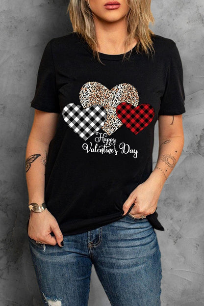 Sequin Heart Graphic Tee - L & M Kee, LLC