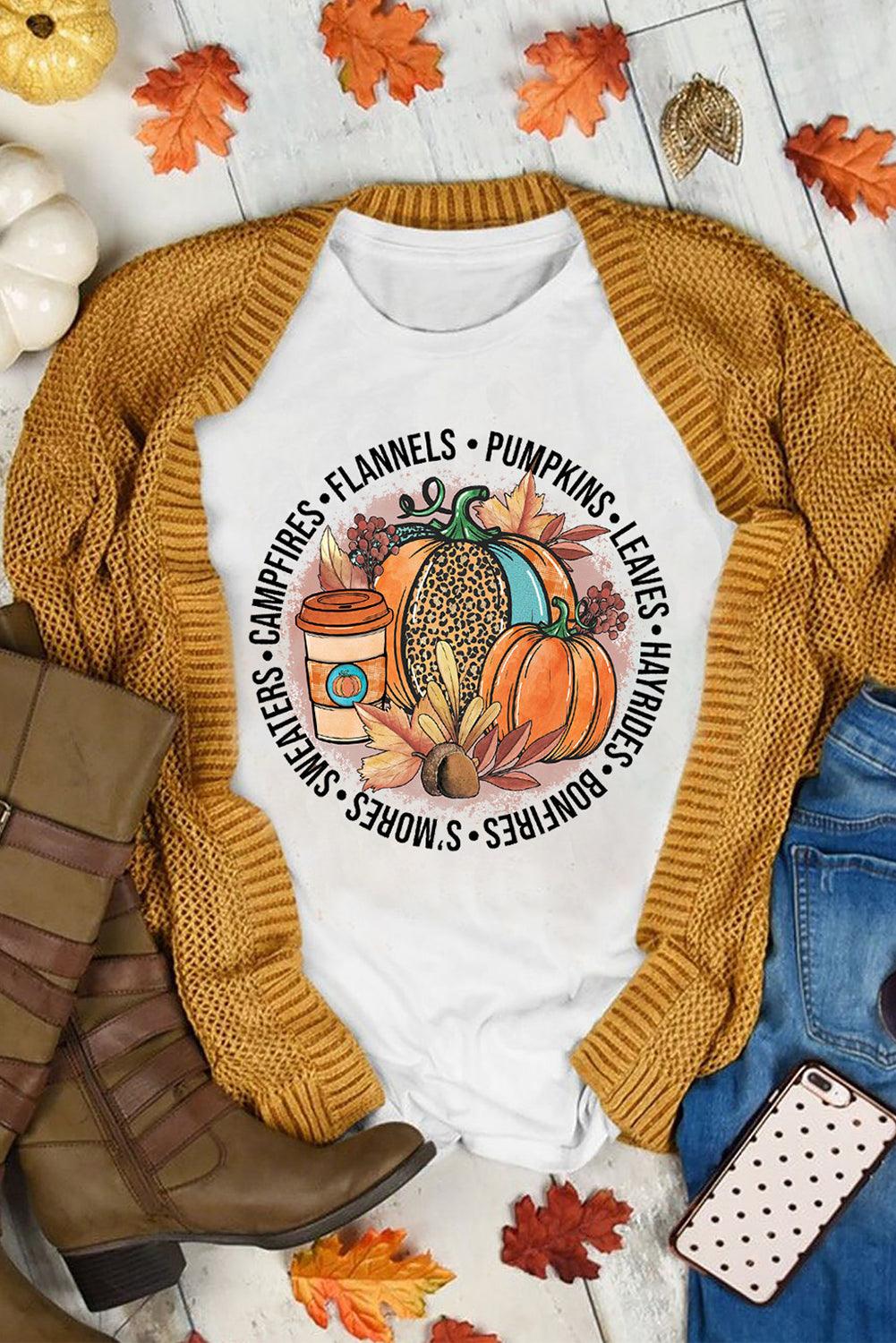 Its Fall Yall Animal Print Casual T Shirt - L & M Kee, LLC
