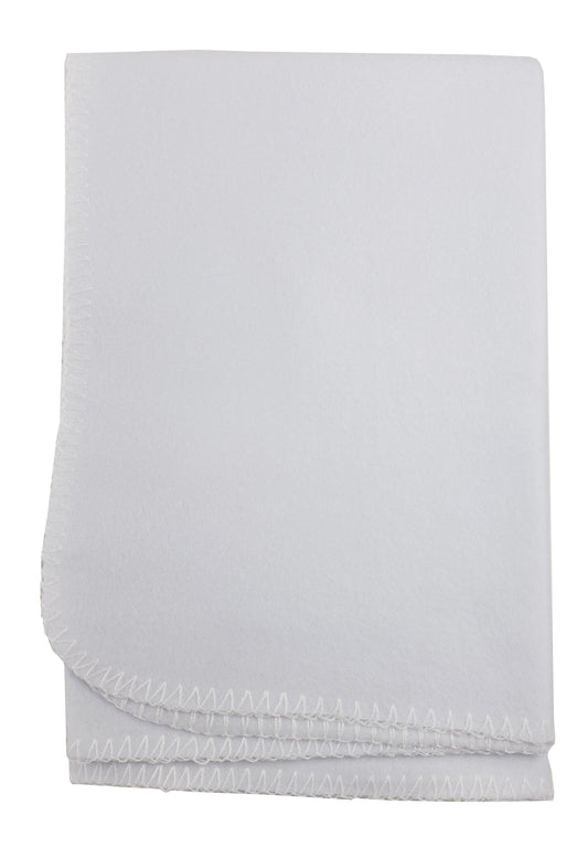 White Polarfleece Blanket 3600W - L & M Kee, LLC