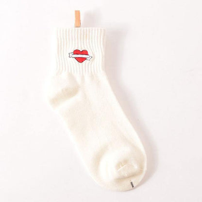 Cotton Short Character Socks - L & M Kee, LLC