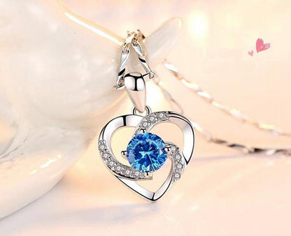 Love Heart Pendant Necklace - L & M Kee, LLC