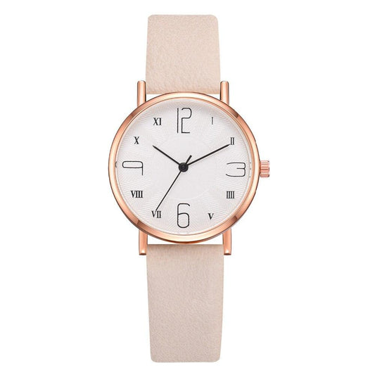 Simple Face Women Luxury Brand Watch - L & M Kee, LLC