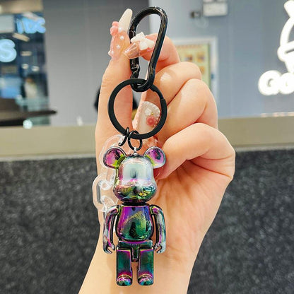 Electroplating Bear Key Chain - L & M Kee, LLC