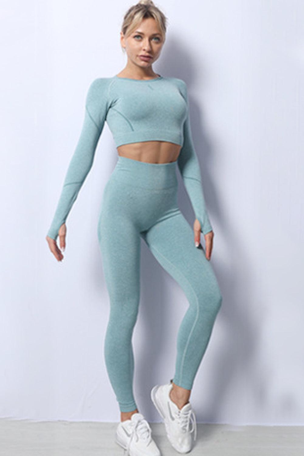 Butt Lift High Waist Ankle Length Leggings - L & M Kee, LLC