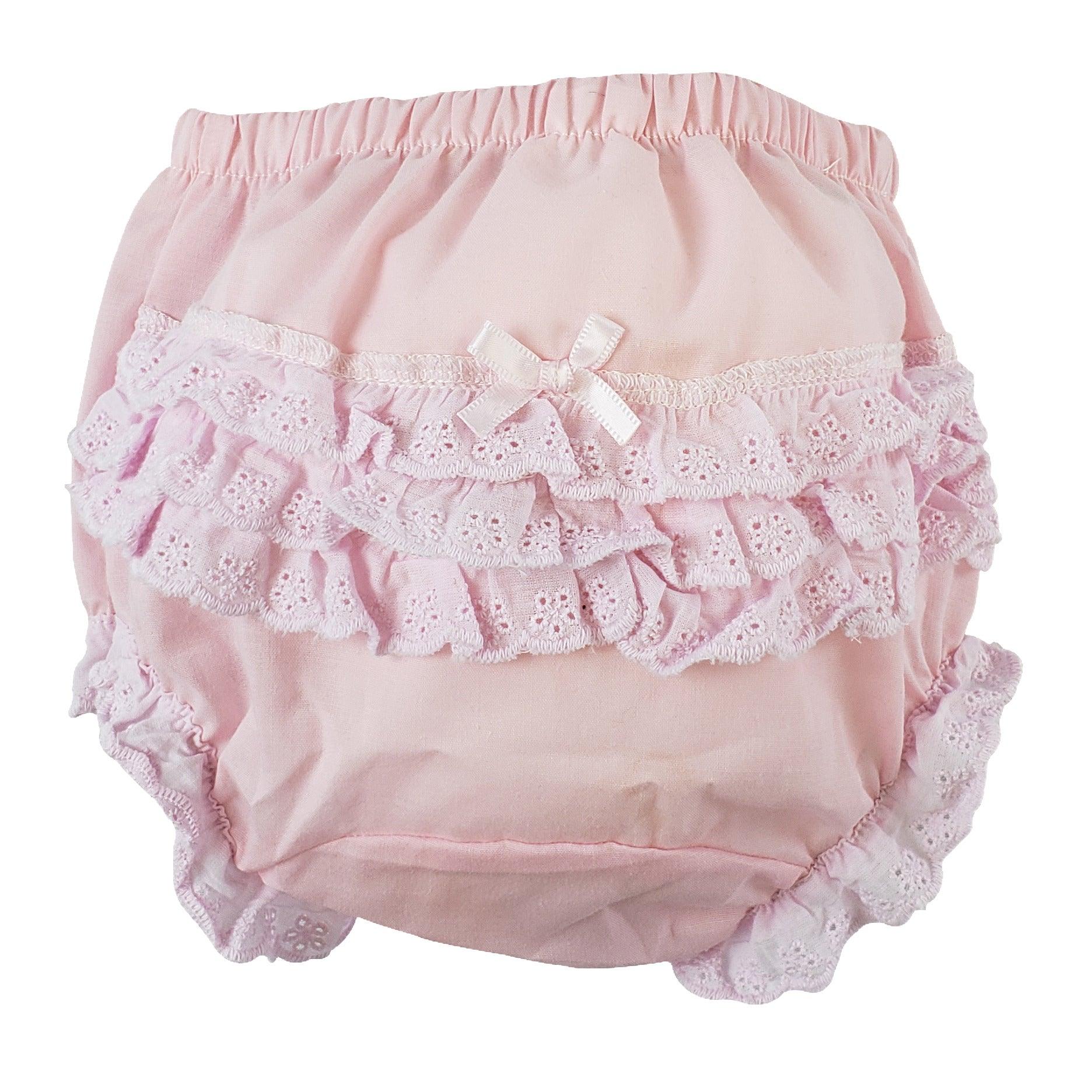 Pink Girl's Cotton/Poly "Fancy Pants" Underwear 600.P - L & M Kee, LLC