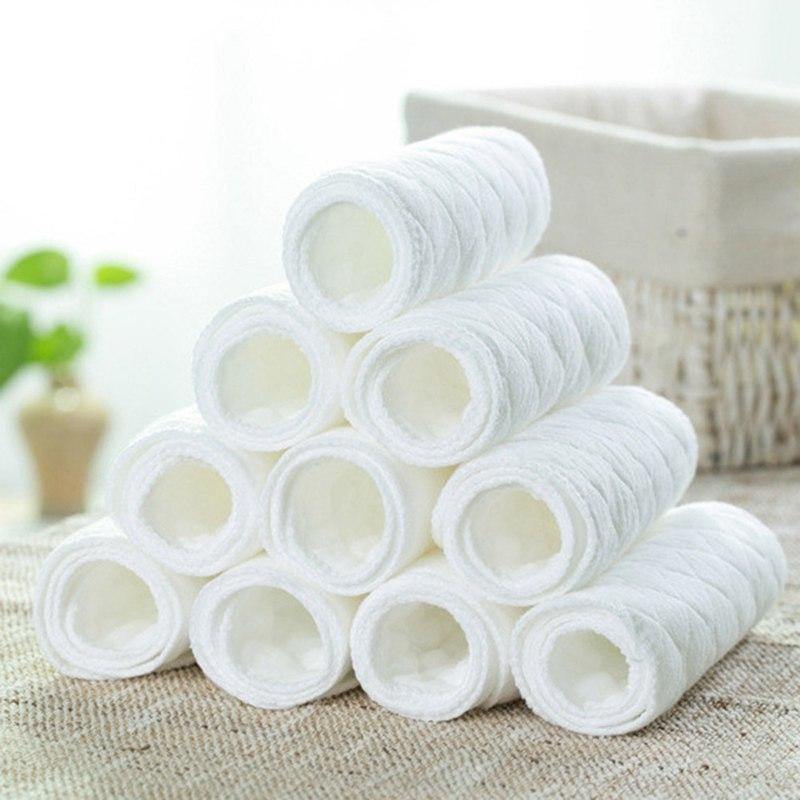 10PCS Reusable And Easy Use Soft And Breathable | Modern Cloth Diaper Liners Inserts - L & M Kee, LLC