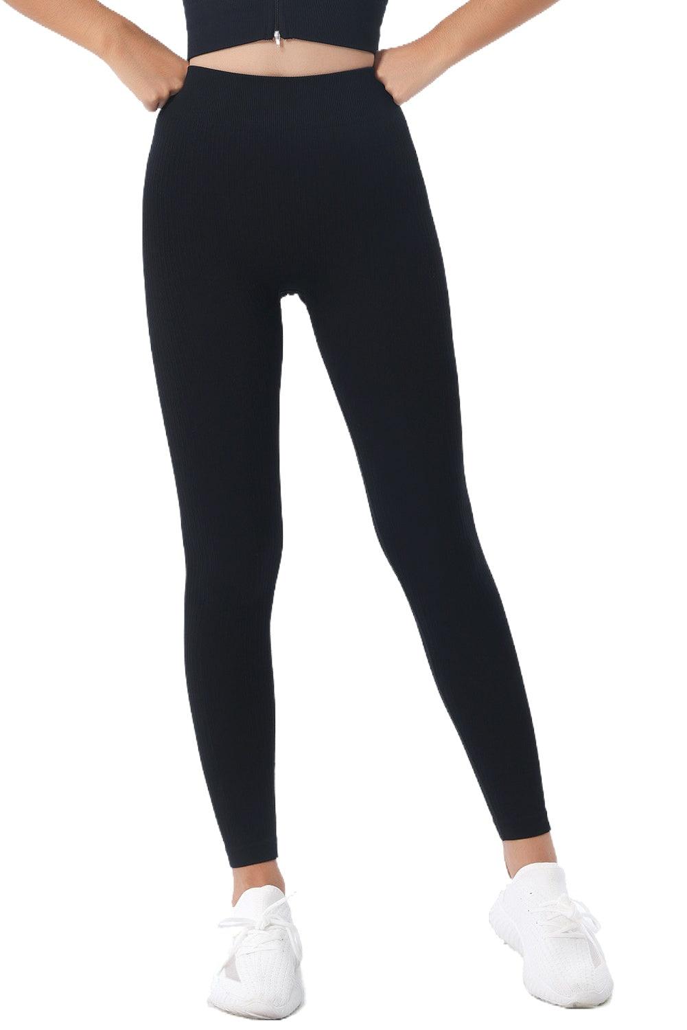 Tummy Control High Waist Yoga Pants - L & M Kee, LLC