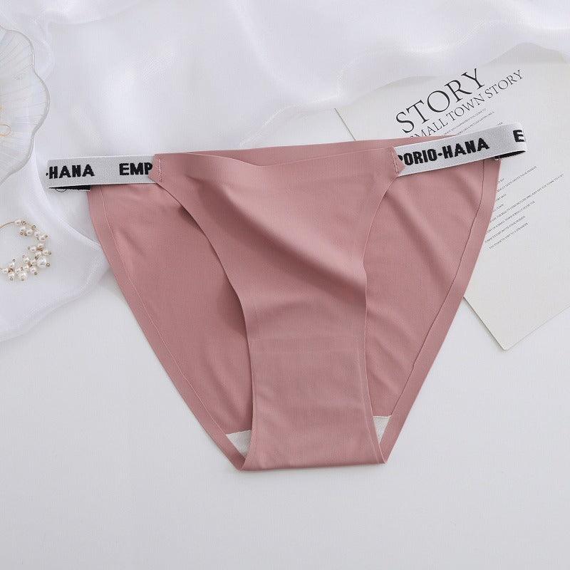 Ice Silk Seamless Sweet Hip Lifting Panties - L & M Kee, LLC