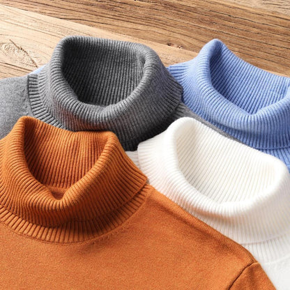 Warm Color Turtleneck Sweater - L & M Kee, LLC