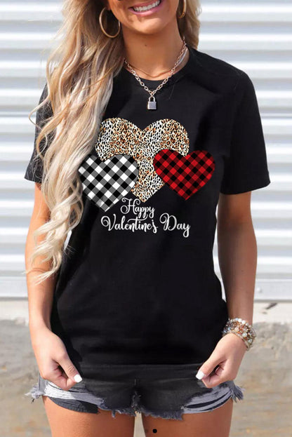 Sequin Heart Graphic Tee - L & M Kee, LLC