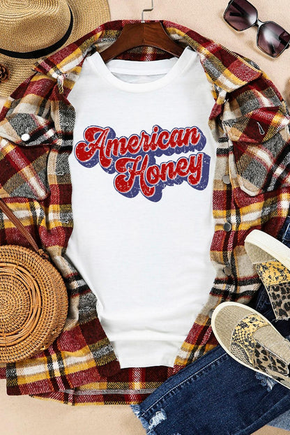 God Bless The USA Short Sleeve Graphic Tee