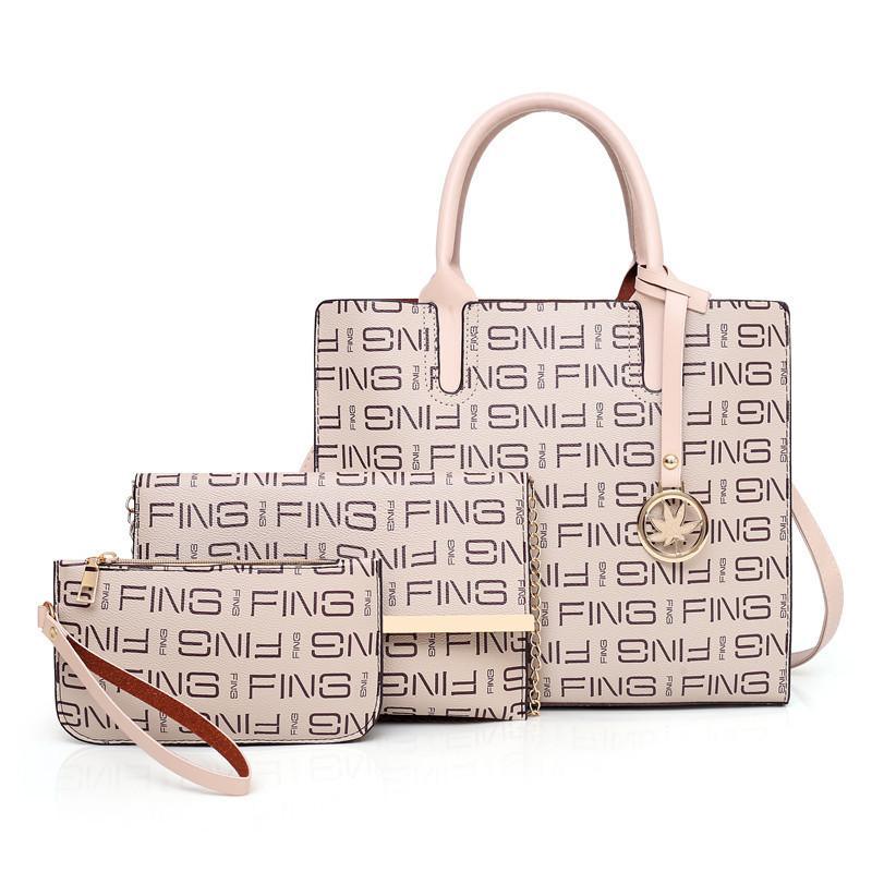 Fing Designer Three-Piece Handbag Set - L & M Kee, LLC