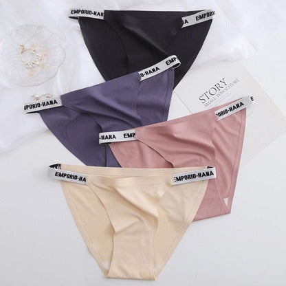 Ice Silk Seamless Sweet Hip Lifting Panties - L & M Kee, LLC