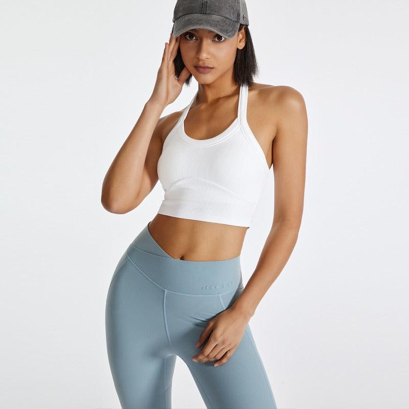 Ribbed Fitness Sports Bra - L & M Kee, LLC