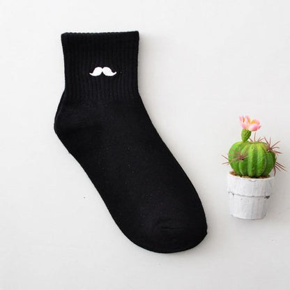 Cotton Short Character Socks - L & M Kee, LLC