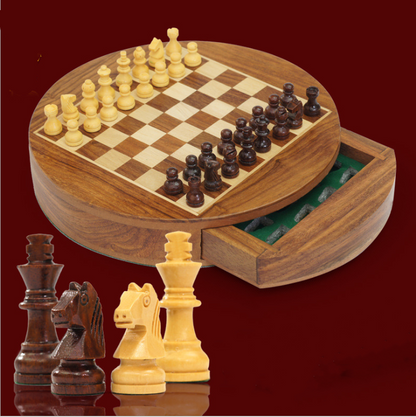 Magnetic Wooden Chess Set - L & M Kee, LLC