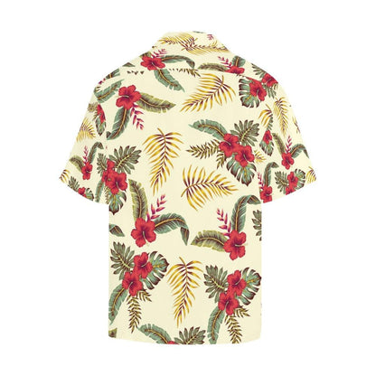 Men's Fern Floral Hawaiian Shirt - L & M Kee, LLC