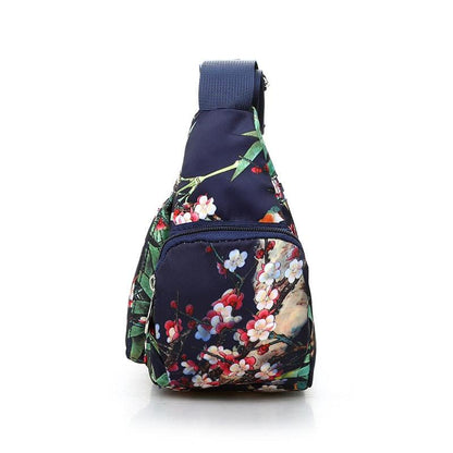Floral Shoulder Bag - L & M Kee, LLC