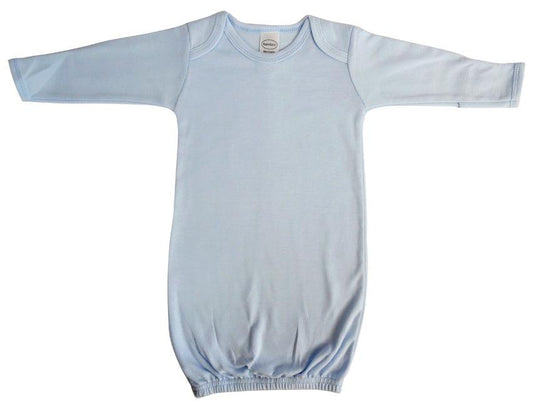 Infant Blue Gown 913B - L & M Kee, LLC