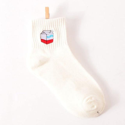 Cotton Short Character Socks - L & M Kee, LLC