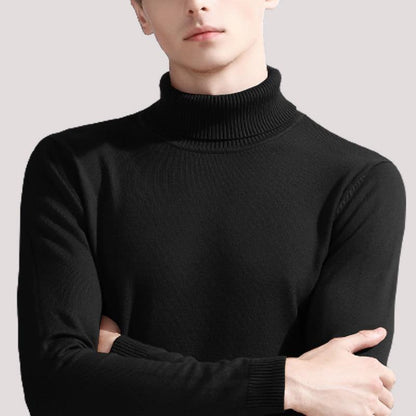 Dark Color Turtleneck Sweater - L & M Kee, LLC