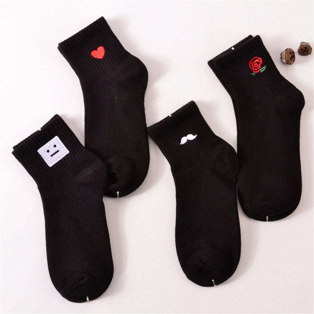 Cotton Short Character Socks - L & M Kee, LLC