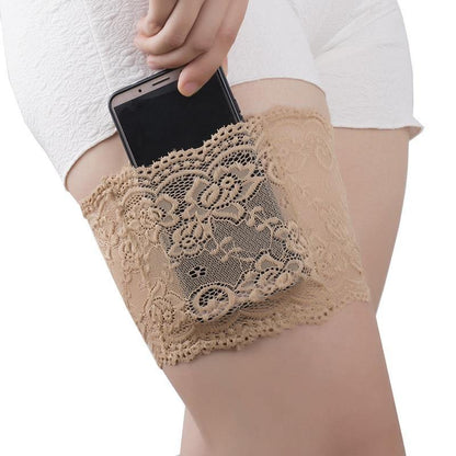 Thigh Bands Phone Pocket - L & M Kee, LLC