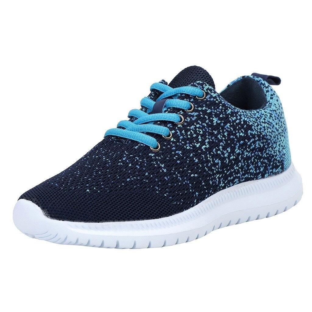 Woman Sport Mesh Breathable Running Shoes - L & M Kee, LLC