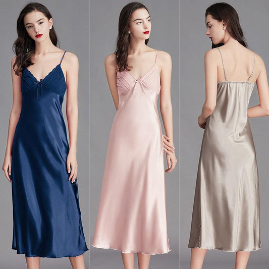 Ice Silk Nightdress - L & M Kee, LLC