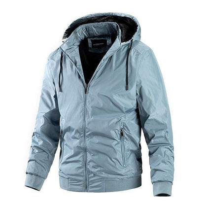 Men's Wear Removable Hooded Jacket - L & M Kee, LLC