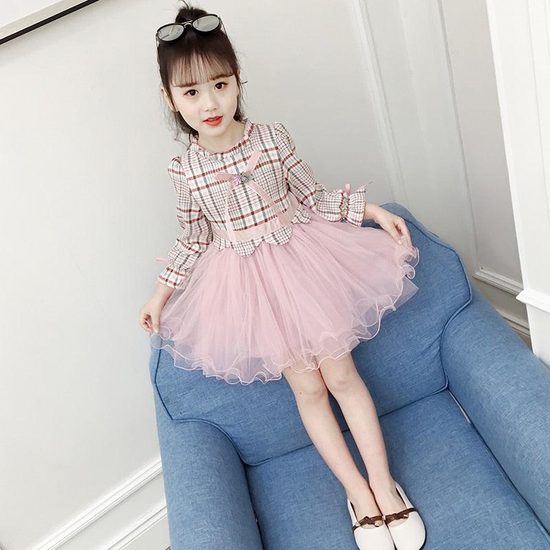 Princess Flannel Girl's Dress - L & M Kee, LLC
