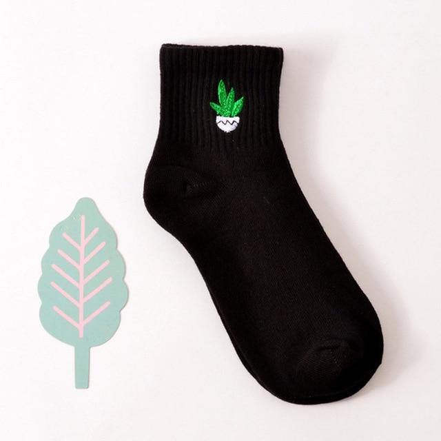 Cotton Short Character Socks - L & M Kee, LLC