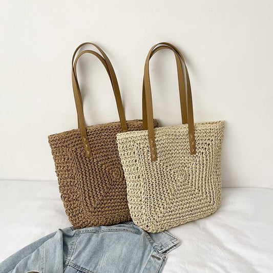 Summer Beach Woven Bag - L & M Kee, LLC