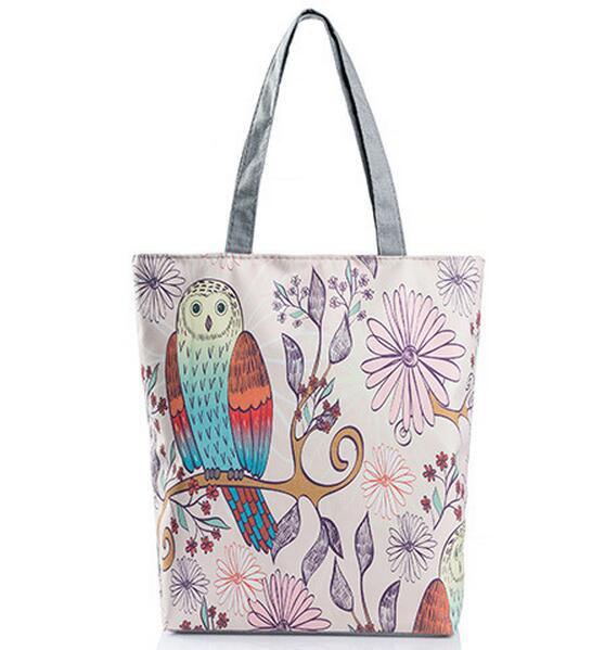 Hootee Vintage Canvas Tote - L & M Kee, LLC