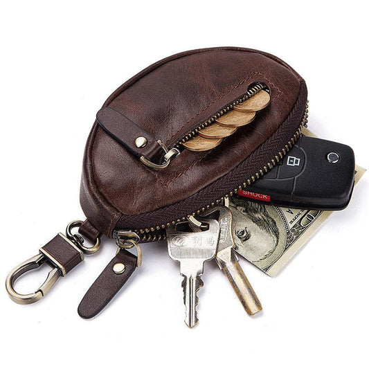 Leather Car Key Case - L & M Kee, LLC