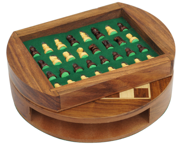 Magnetic Wooden Chess Set - L & M Kee, LLC