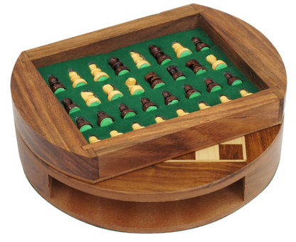 Magnetic Wooden Chess Set - L & M Kee, LLC