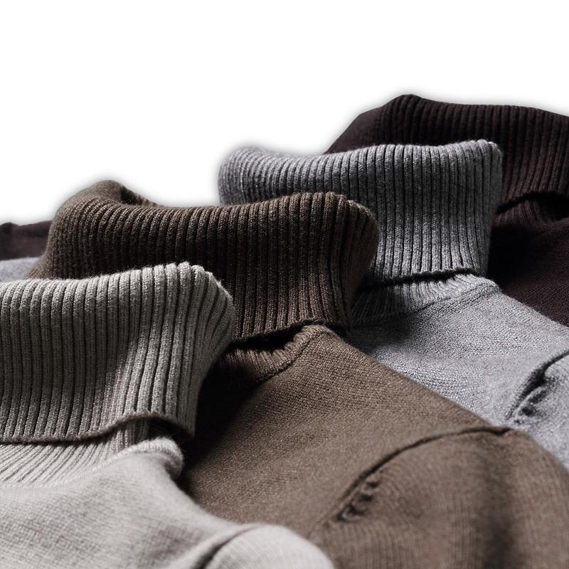 Dark Color Turtleneck Sweater - L & M Kee, LLC
