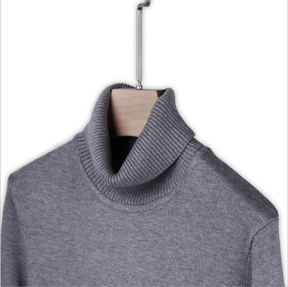 Dark Color Turtleneck Sweater - L & M Kee, LLC