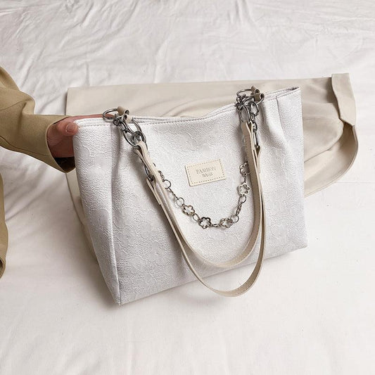 Simple Chain Shoulder Bag - L & M Kee, LLC