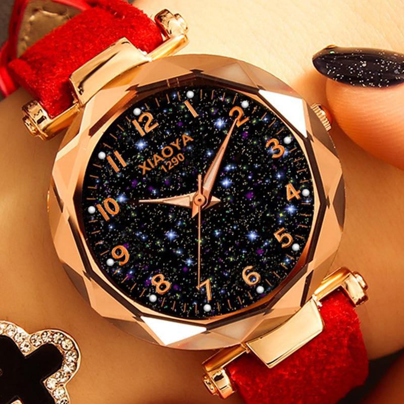 Women Watches Best Sell Star Sky Dial - L & M Kee, LLC