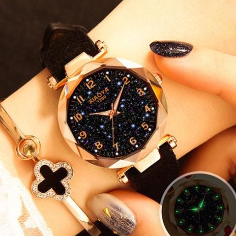 Women Watches Best Sell Star Sky Dial - L & M Kee, LLC