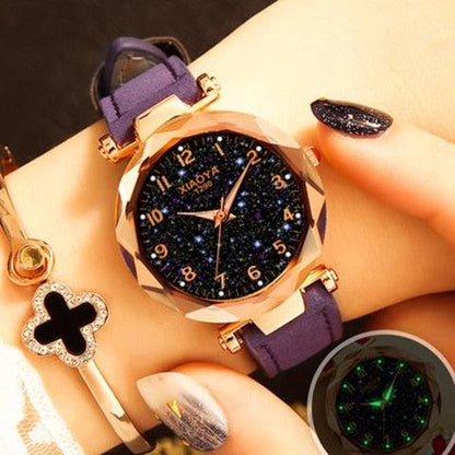 Women Watches Best Sell Star Sky Dial - L & M Kee, LLC