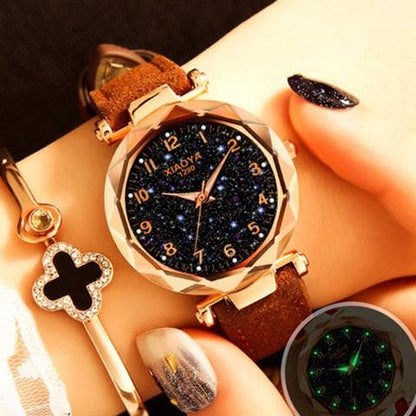 Women Watches Best Sell Star Sky Dial - L & M Kee, LLC