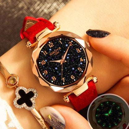 Women Watches Best Sell Star Sky Dial - L & M Kee, LLC