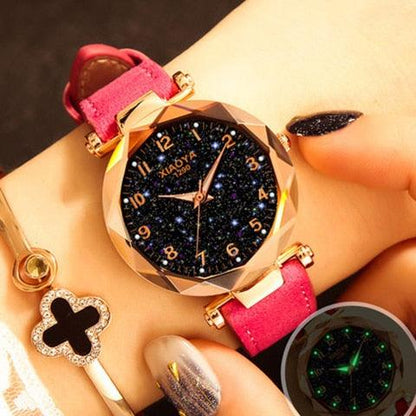 Women Watches Best Sell Star Sky Dial - L & M Kee, LLC