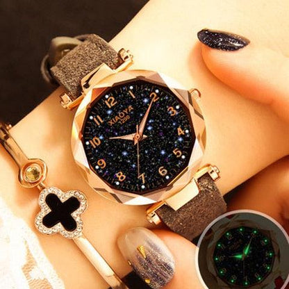 Women Watches Best Sell Star Sky Dial - L & M Kee, LLC