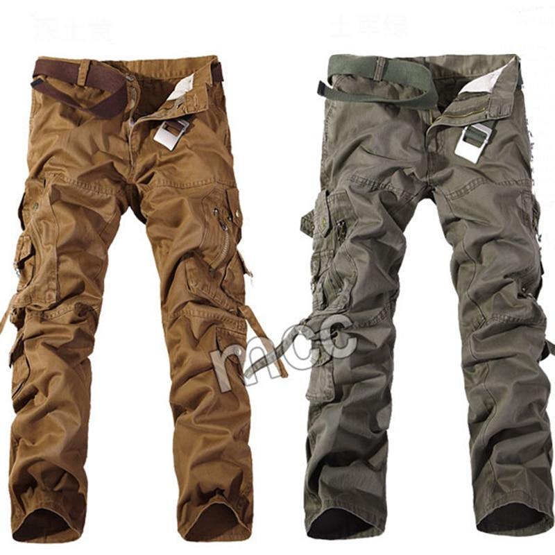 Military Style Tactical Multi-pocket Cargo Pants - L & M Kee, LLC
